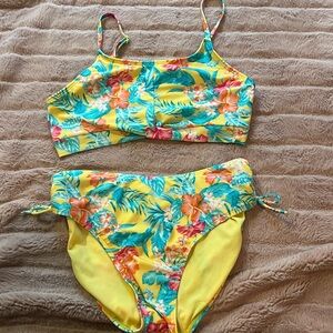 Target kids tropical swimsuit(size Kids XL 14/16)